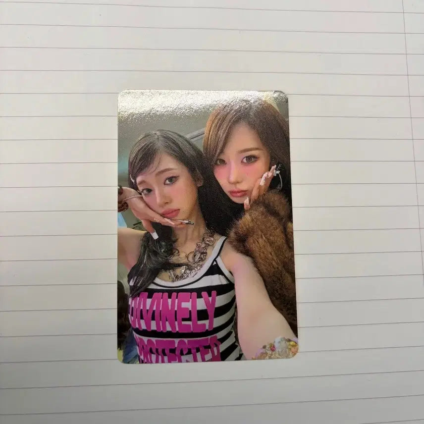 [BUNJANG] aespa Karina Giselle Audiiz Kiss n Tell Lucky Draw Photocard / 에스파 kiss n tell 7/20 회장한정 아우디즈 카리나 지젤