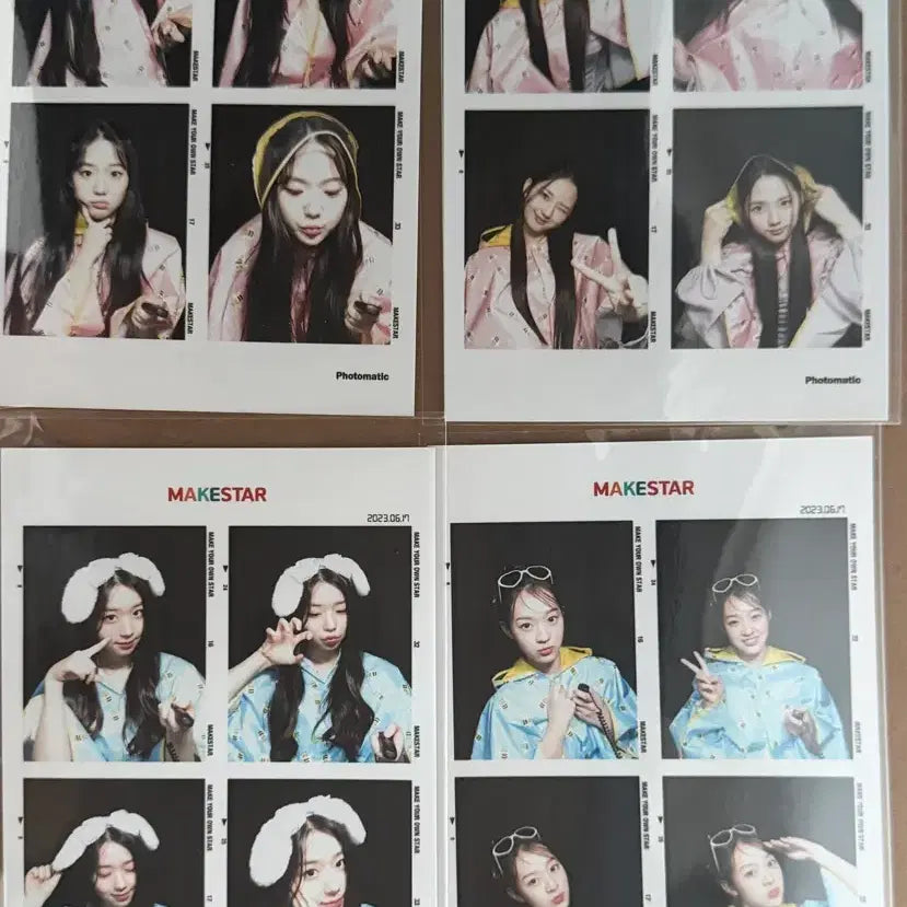 [BUNJANG] tripleS Crystal Eyes 4-Cut Photo Set / 트리플에스 크리스탈아이즈 메이크스타 네컷포토 세트