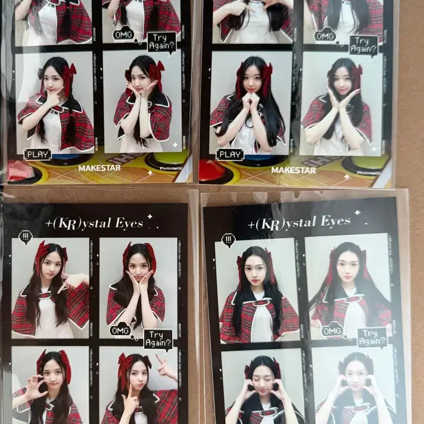 [BUNJANG] TripleS Crystal Eyes Neci Photo Set / 트리플에스 크리스탈아이즈 메이크스타 네컷포토 세트
