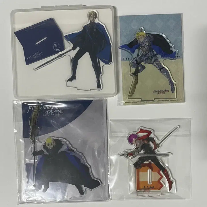 [BUNJANG] Fire Emblem: Three Houses Dimitri Acrylic Stand Set / 파이어 엠블렘 풍화설월 디미트리 아크릴 스탠드