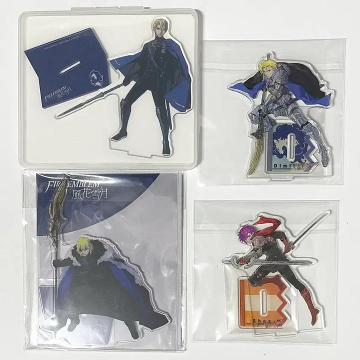 [BUNJANG] Fire Emblem: Three Houses Dimitri Acrylic Stand Set / 파이어 엠블렘 풍화설월 디미트리 아크릴 스탠드