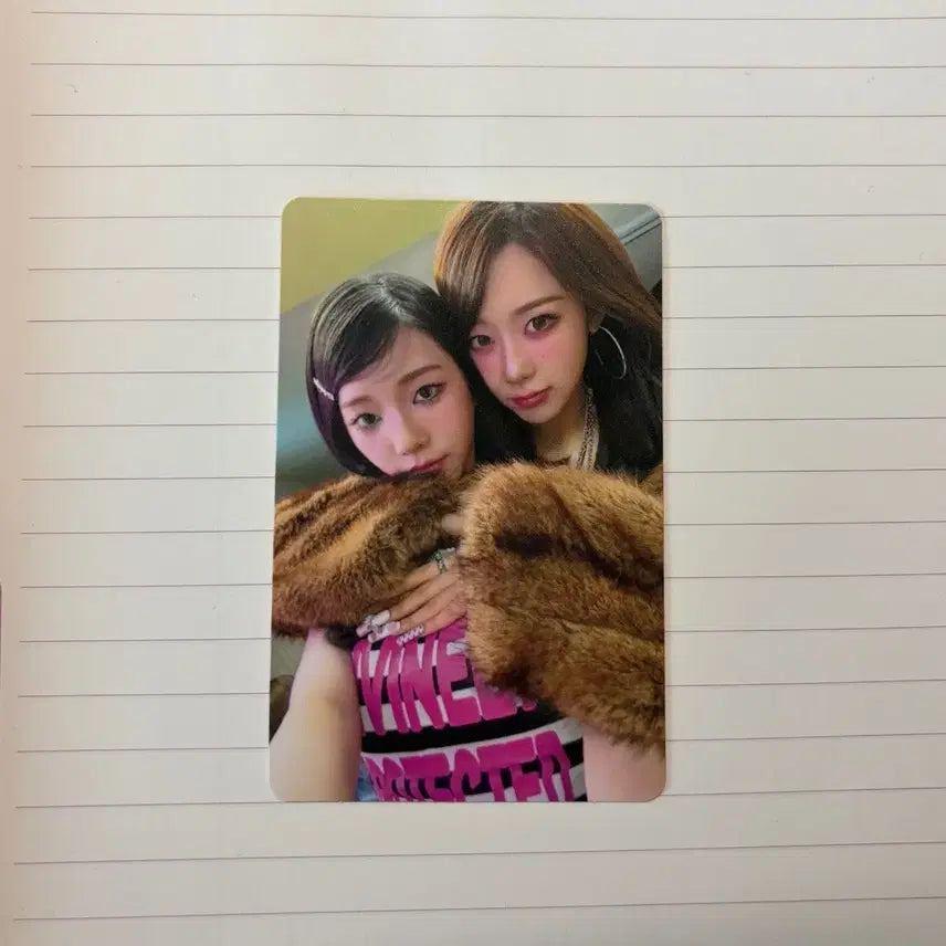 [BUNJANG] Aespa Kiss N Tell Warner Music Audiz Karina Giselle Photocard / 에스파 kiss n tell 워너뮤직 아우디즈 카리나 지젤