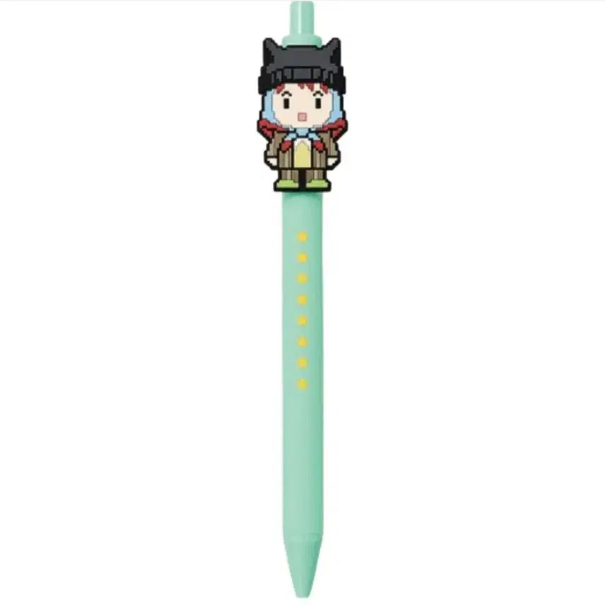 [BUNJANG] G-Dragon x FAMPOPUP G:A Boys Journey Character Pen (Mint) / 지드래곤 x 팸 팝업 G:A 보이즈 저니 캐릭터 펜 민트