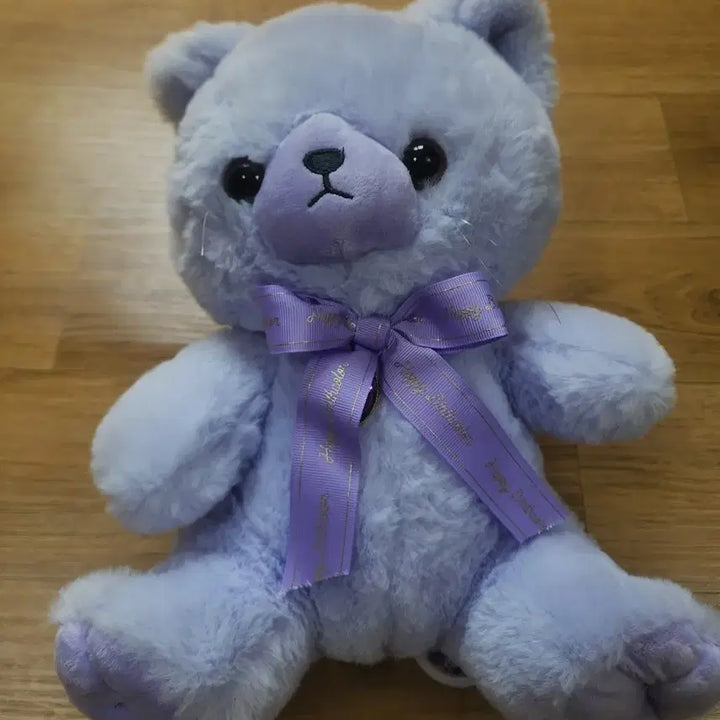 [BUNJANG] Purple Teddy Bear Plush Toy / 보라색 테디베어 인형