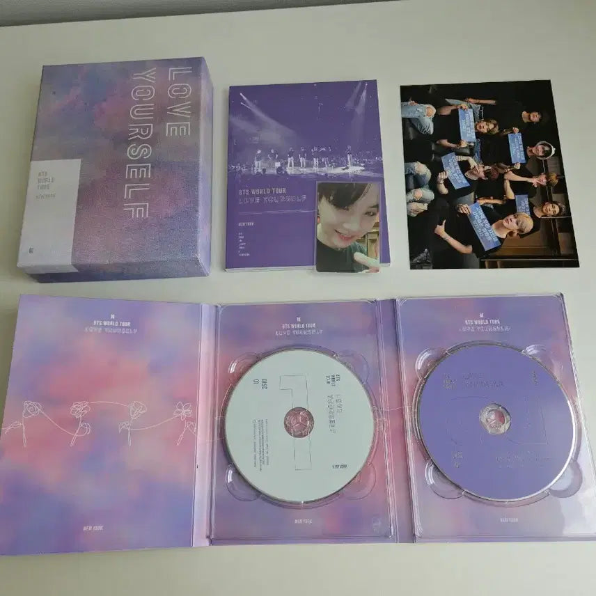 [BUNJANG] BTS SUGA 럽셀콘 New York DVD Photocard / 럽셀콘 뉴욕 dvd 윤기 슈가 방탄 bts 디비디 포카 poca