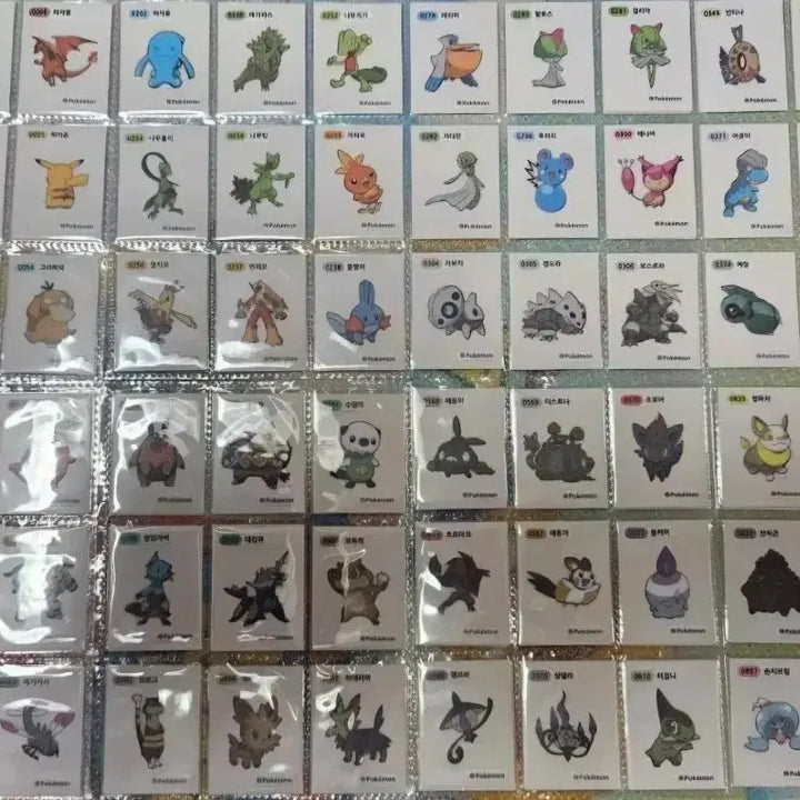 [BUNJANG] Pokemon Stickers Collection - Season 1 Full Set / 포켓몬 띠부씰 시즌1 전종 판매