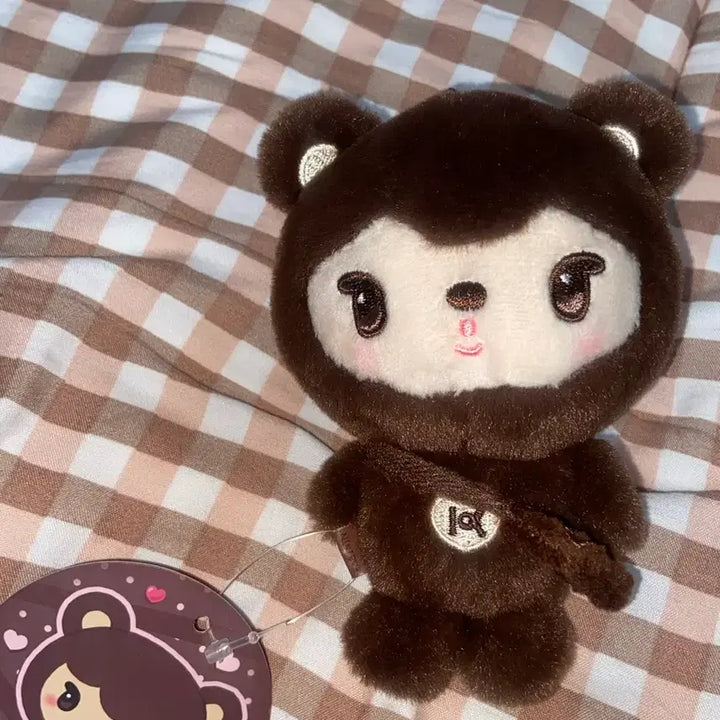 [BUNJANG] EXO Kai Mini Doll Ninibear / 엑소 카이 니니베어 인형 김종인 미니돌 키링 엑소라이즌 엠디