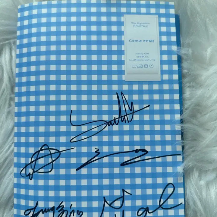 [BUNJANG] POW Autographed Album / POW 파우 친필 싸인 앨범