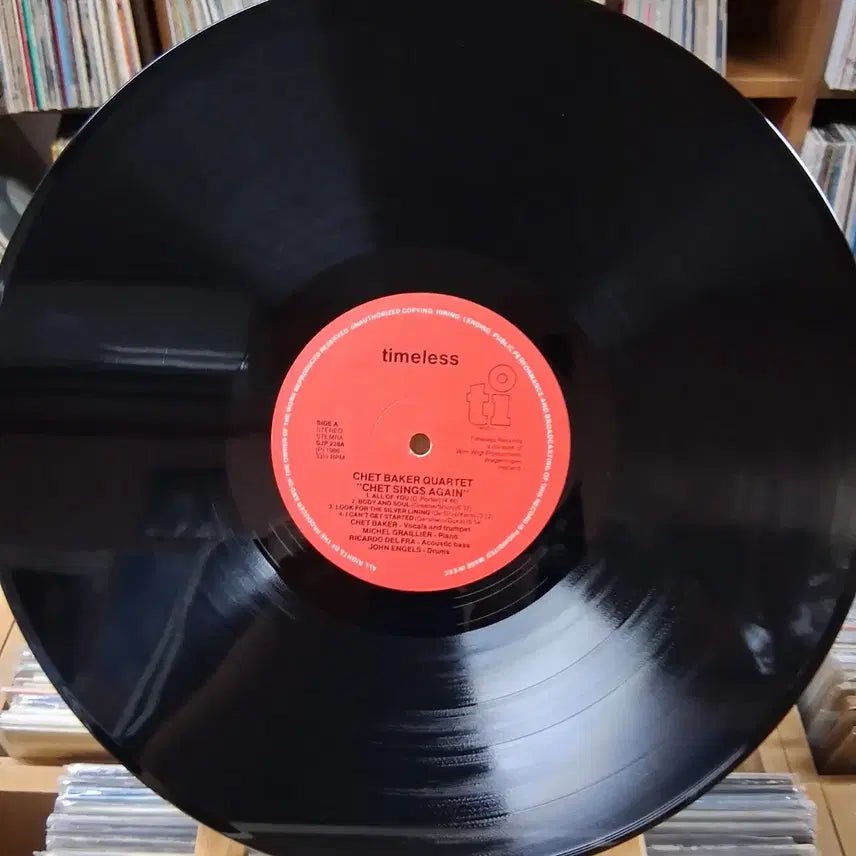 [BUNJANG] Chet Baker Sings Again Import LP / 희귀 인기 민트 재즈 쳇 베이커 수입 LP 할인