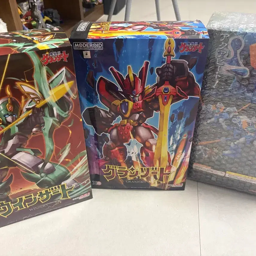 [BUNJANG] Grandzort 3-Figure Set (Windzort, Grandzort, Aquavite) / 그랑죠 피규어 3종 일괄