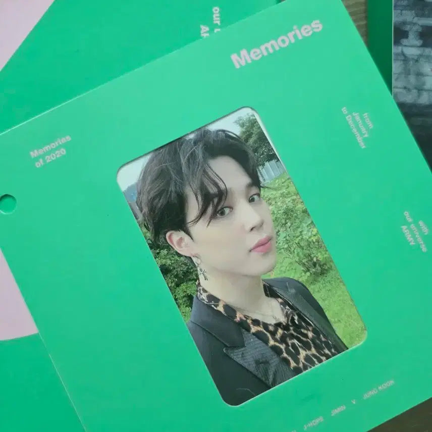 [BUNJANG] BTS Memories 2020 Blu-ray Jimin Photocard / 방탄소년단 BTS 메모리즈 2020 블루레이 지민포카 포함