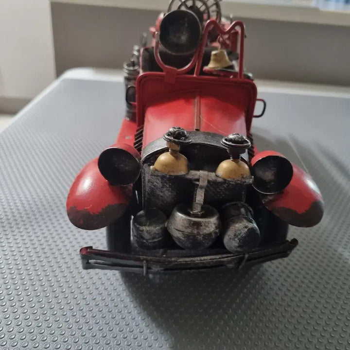 [BUNJANG] Vintage Metal Fire Truck / 오래된 철재 소방차