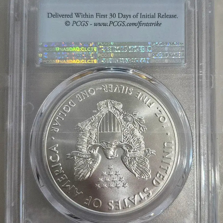 [BUNJANG] 2020 American Eagle Silver Coin PCGS MS70 / 2020년 아메리칸 이글 PCGC 70 최고등급 은화