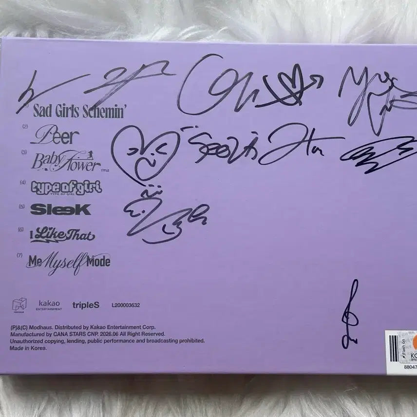 [BUNJANG] tripleS Assemble 26 Album All Members Autographed / 트리플에스 triple S 친필 싸인 앨범