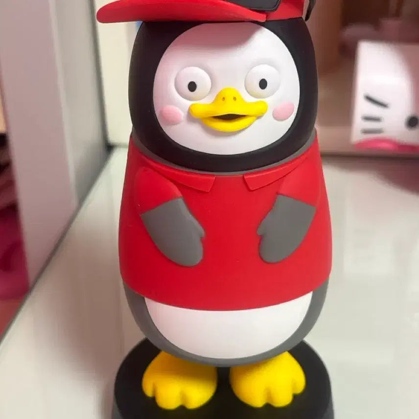 [BUNJANG] Giant Peng Pengsoo Figure Mix Coffee Red / 자이언트펭 자이언트 펭수 피규어 믹스 커피 레드 조교