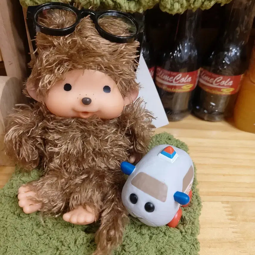 [BUNJANG] Shinzi Katoh Monchhichi Plush Toy / 신지카토 몬치치