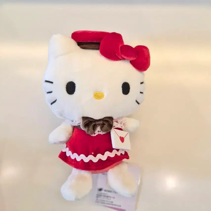 [BUNJANG] Lovely Love Letter Kitty "Nui" Plush Doll / 러블리 러브레터 키티 누이 인형
