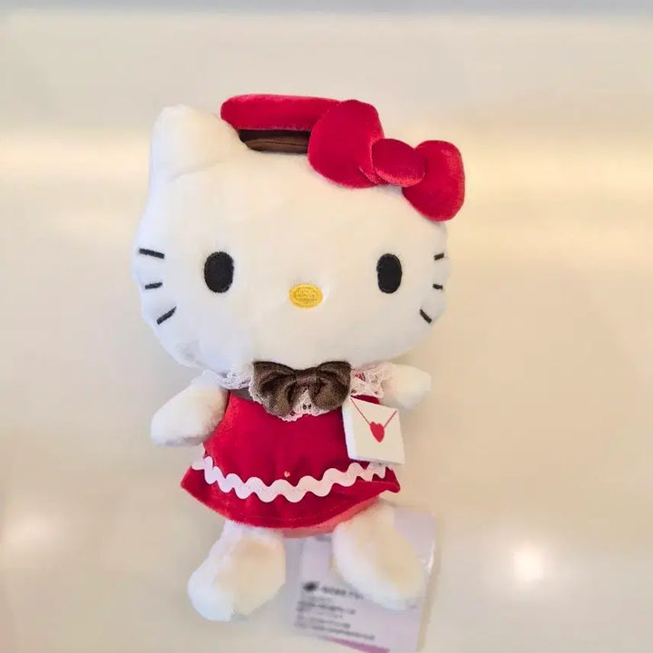 [BUNJANG] Lovely Love Letter Kitty "Nui" Plush Doll / 러블리 러브레터 키티 누이 인형