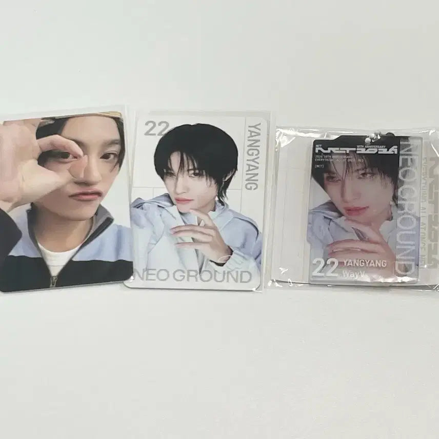 [BUNJANG] NCT Neo City: Japan The UNITY Yangyang Bundle Set Photocard &amp; Badge / NCT 10주년 팝업 네오그라운드 양양 일괄 양도