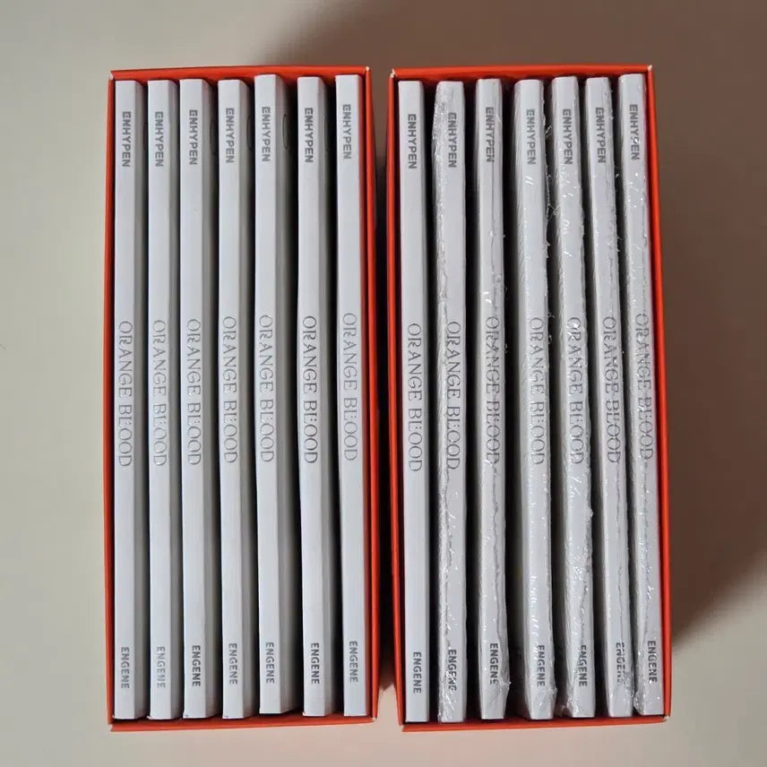 [BUNJANG] ENHYPEN Orange Blood Engine Version Album Set / 엔하이픈 ENHYPEN ORANGE BLOOD 엔진반 앨범 7종