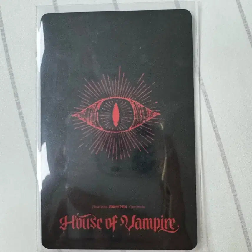 [BUNJANG] ENHYPEN House of Vampires Jungwon Photocard / 엔하이픈 하우스 오브 뱀파이어 정원 질투 포카