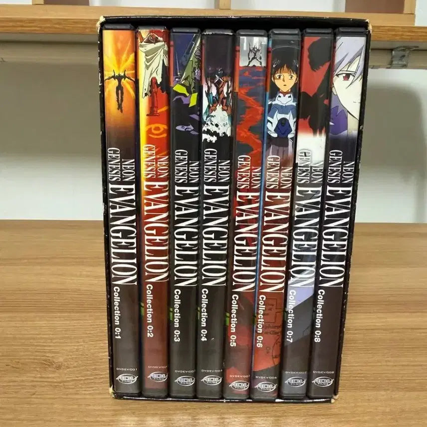 [BUNJANG] Neon Genesis Evangelion Perfect Collection DVD Boxset (Volumes 1-8) North American Edition / [북미판/희귀] 신세기 에반게리온 퍼펙트 컬렉션 DVD Boxset (0:1~0:8 전권)
