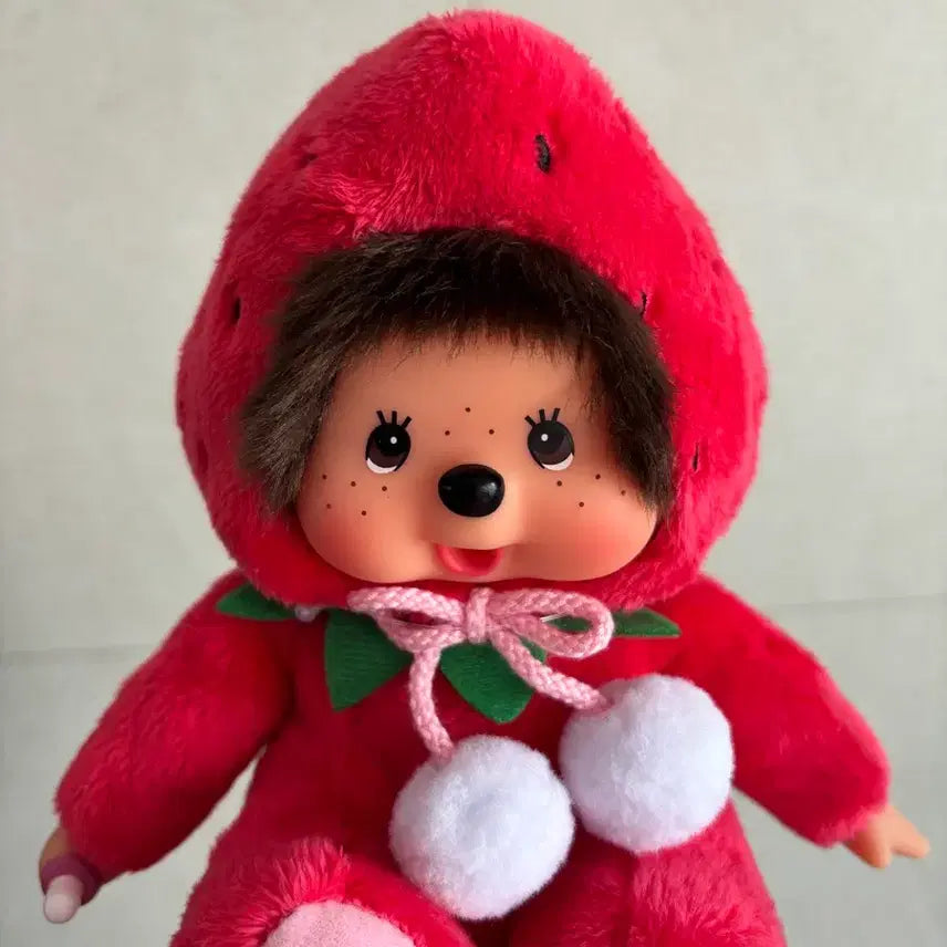 [BUNJANG] Ichigo Monchhichi Strawberry Monchhichi / 이치고 몬치치 딸기 몬치치