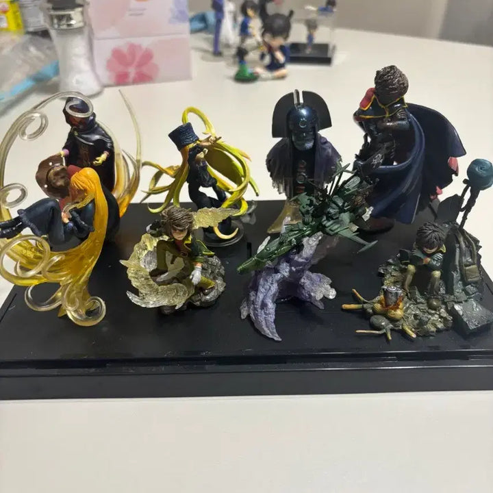 [BUNJANG] Galaxy Express 999 8-Figure Set Bundle / 은하철도 999 8종 피규어세트 일괄판매