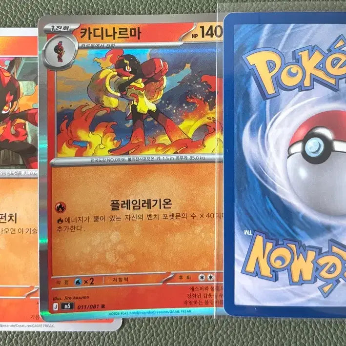 [BUNJANG] Pokemon Card Cardinarmar AR / 포켓몬카드 카디나르마ar
