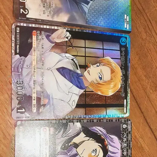 [BUNJANG] Detective Conan TCG Vermouth, Sharon, Kuroda SR/CP Holo Card Bundle Set / [코난 TCG] 베르무트 / 샤론 / 쿠로다 SR/CP 홀로 카드 세트 일괄
