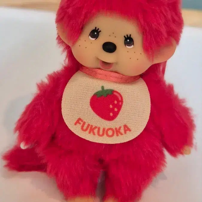 [BUNJANG] Fukuoka Limited Strawberry Monchhichi / 후쿠오카 딸기 몬치치