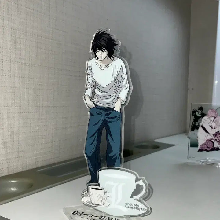 [BUNJANG] Death Note L, Misa, Light Acrylic Stand Bundle Set / 데스노트 엘 미사 라이토 아크릴 일괄