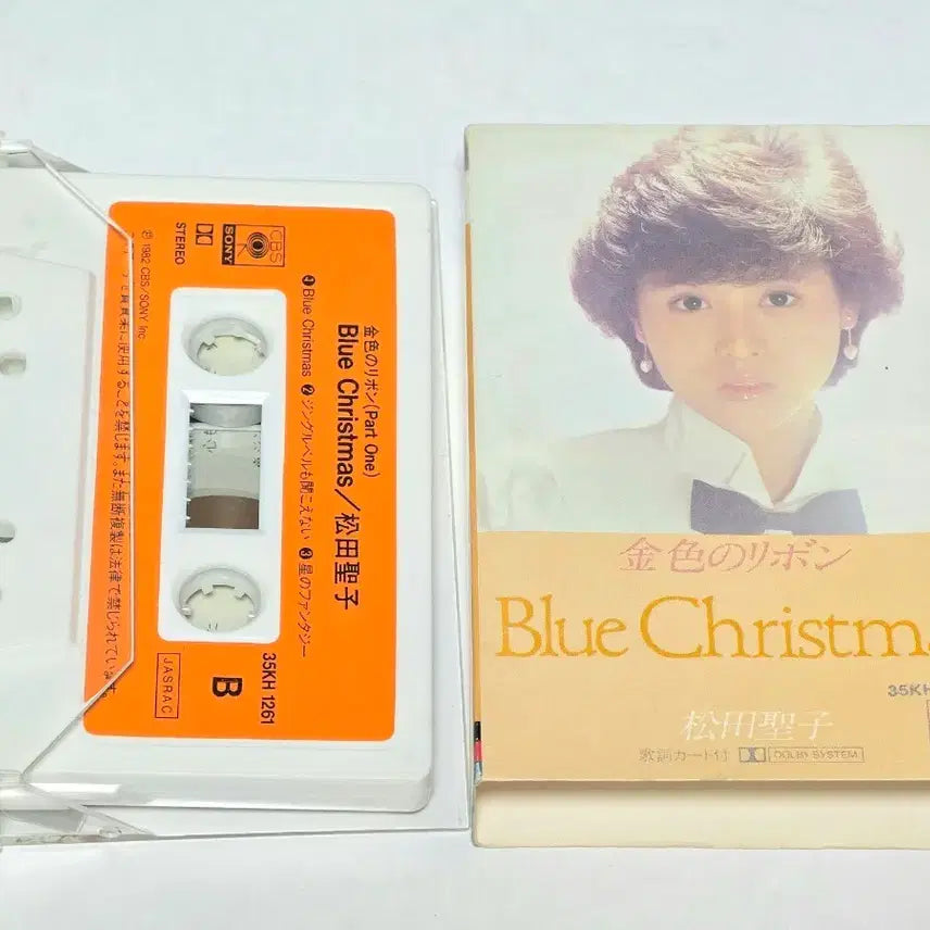 [BUNJANG] Seiko Matsuda Blue Christmas Cassette Tape (1982) / 마츠다 세이코 블루 크리스마스 카세트 테이프