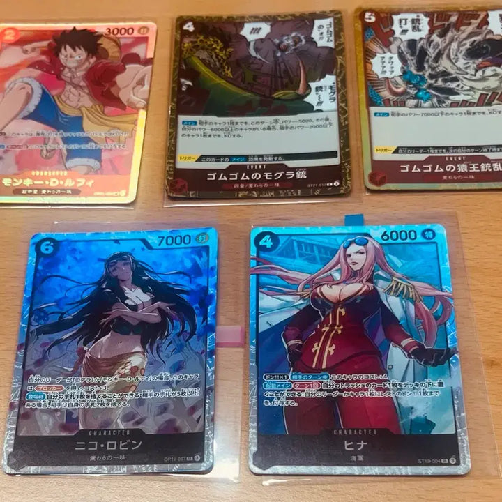 [BUNJANG] One Piece Card Game Luffy Event &amp; SR Bundle Set / (원피스카드)일판 원피스 루피 이벤트, SR 등 일괄 판매