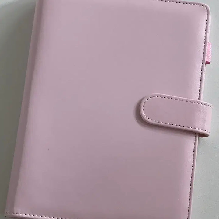 [BUNJANG] Pink Macaron Photocard Binder + Heart Single-Sided Pages (20) / 핑크 마카롱 포카 바인더 + 하트 단면 속지(20장)