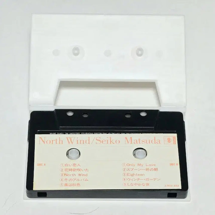 [BUNJANG] Seiko Matsuda North Wind 2nd Album Japanese Cassette Tape / 마츠다 세이코(Seiko Matsuda) - 2집 North Wind (일본반)