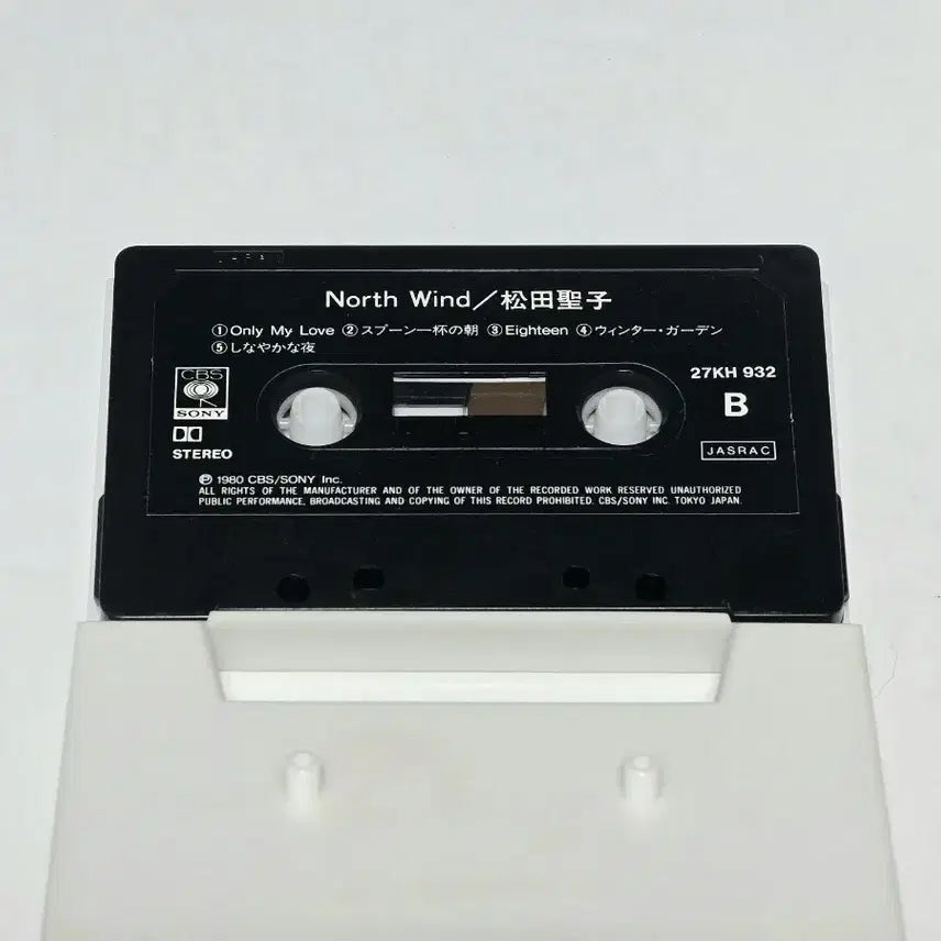 [BUNJANG] Seiko Matsuda North Wind 2nd Album Japanese Cassette Tape / 마츠다 세이코(Seiko Matsuda) - 2집 North Wind (일본반)