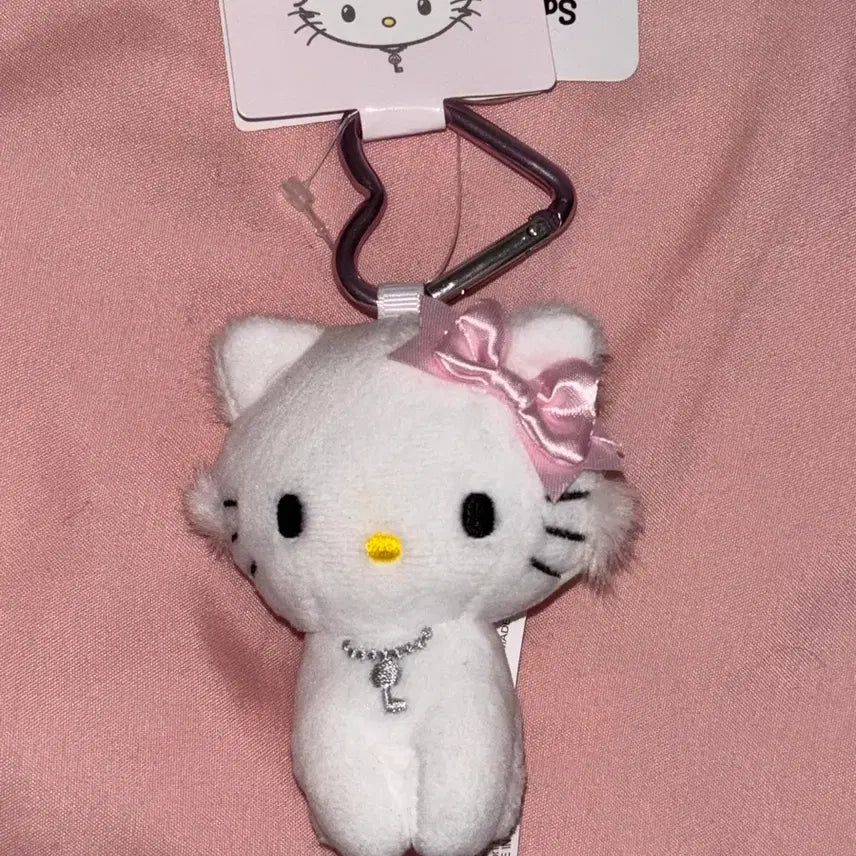 [BUNJANG] Sanrio Charmmy Kitty Mini Mascot Keychain / 챠미키티 산리오 인형 마스코트 키링 미니