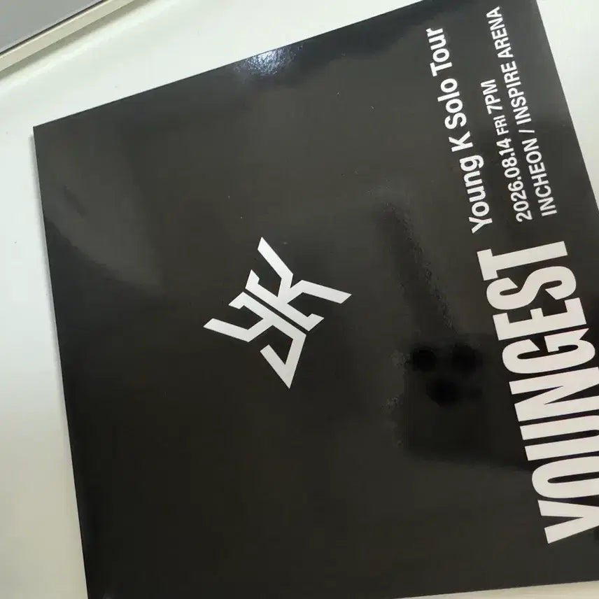 [BUNJANG] Young K Solo Concert Youngest Entrance Gift (First Day) / 영케이 솔콘 영기스트 입장기프트 첫콘