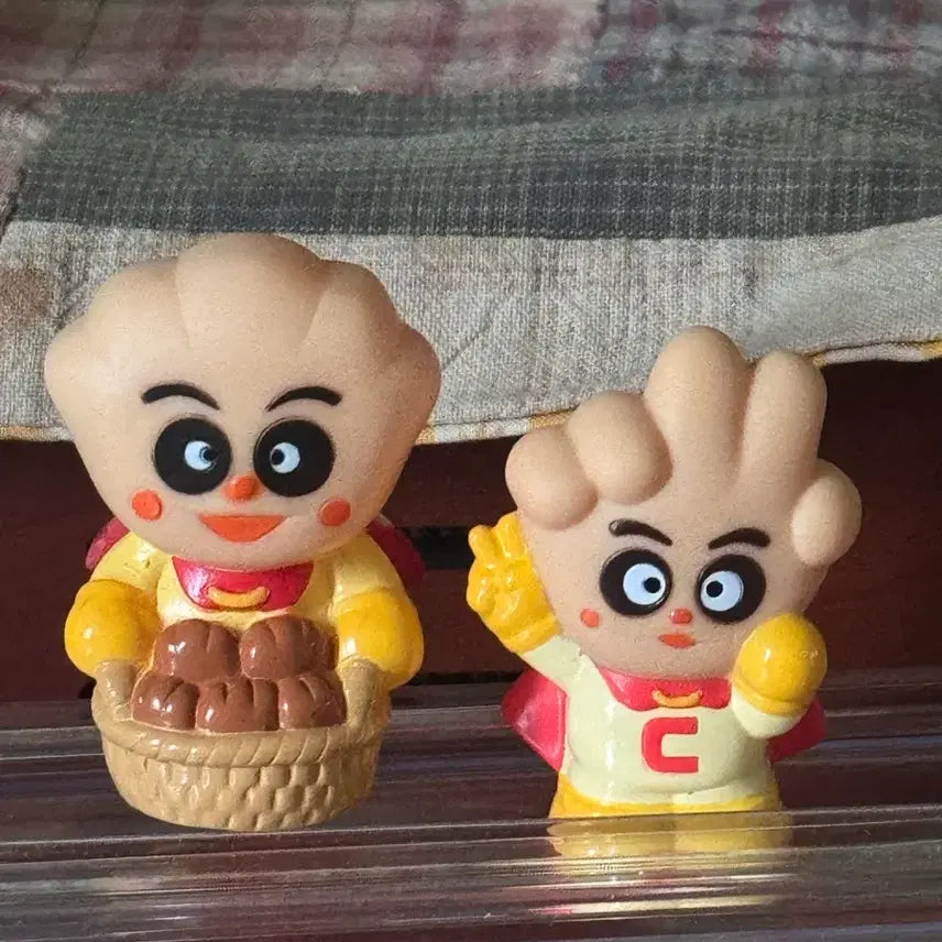 [BUNJANG] Cream Panda Man Anpanman Finger Figure Set / 크림판다맨 호빵맨 손가락 피규어 판매