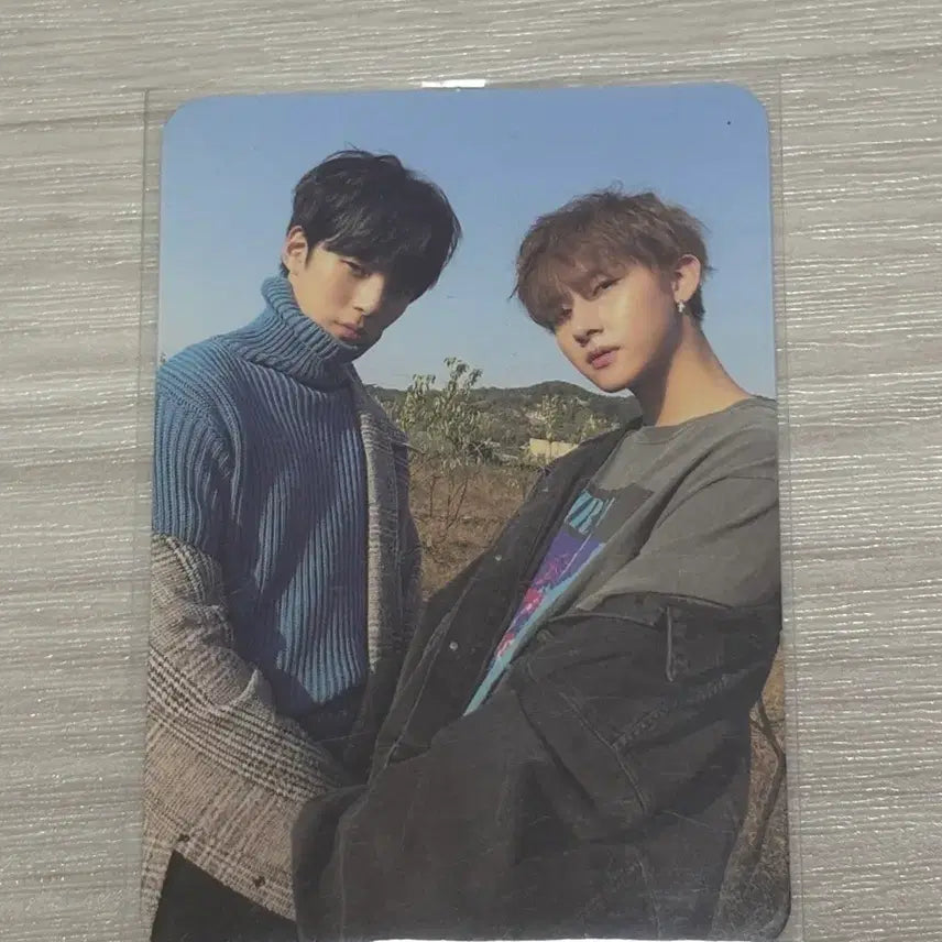 [BUNJANG] Monsta X Minhyuk &amp; Changkyun Unit Photocard / 몬스타엑스 민혁 창균 유닛포카