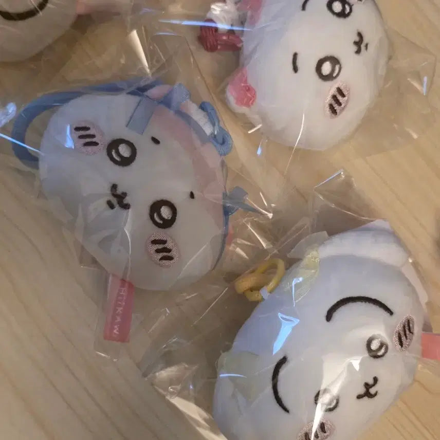 [BUNJANG] Cheikawa Hamutonyan Ribbon Mascot Set of 3 / 치이카와 리본 마스코트 햄토냥 3종