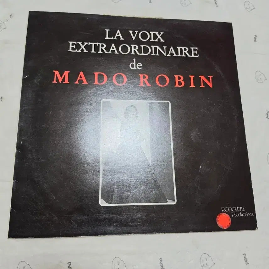 [BUNJANG] Mado Robin LP LA VOIX EXTRAORDINAIRE / 마도 로빈 LP LA VOIX EXTRAORDINAIRE