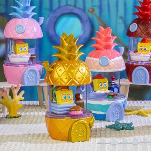 [BUNJANG] SpongeBob Pineapple House (Gold Edition) / 스폰지밥 파인애플 하우스 (골드)