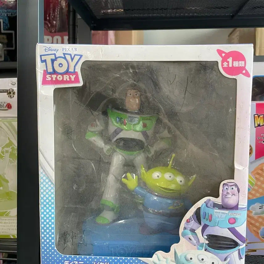 [BUNJANG] Disney Pixar Toy Story Buzz Lightyear &amp; Alien Figures / 디즈니 픽사 토이스토리 버즈 라이트이어 &amp; 에일리언 피규어