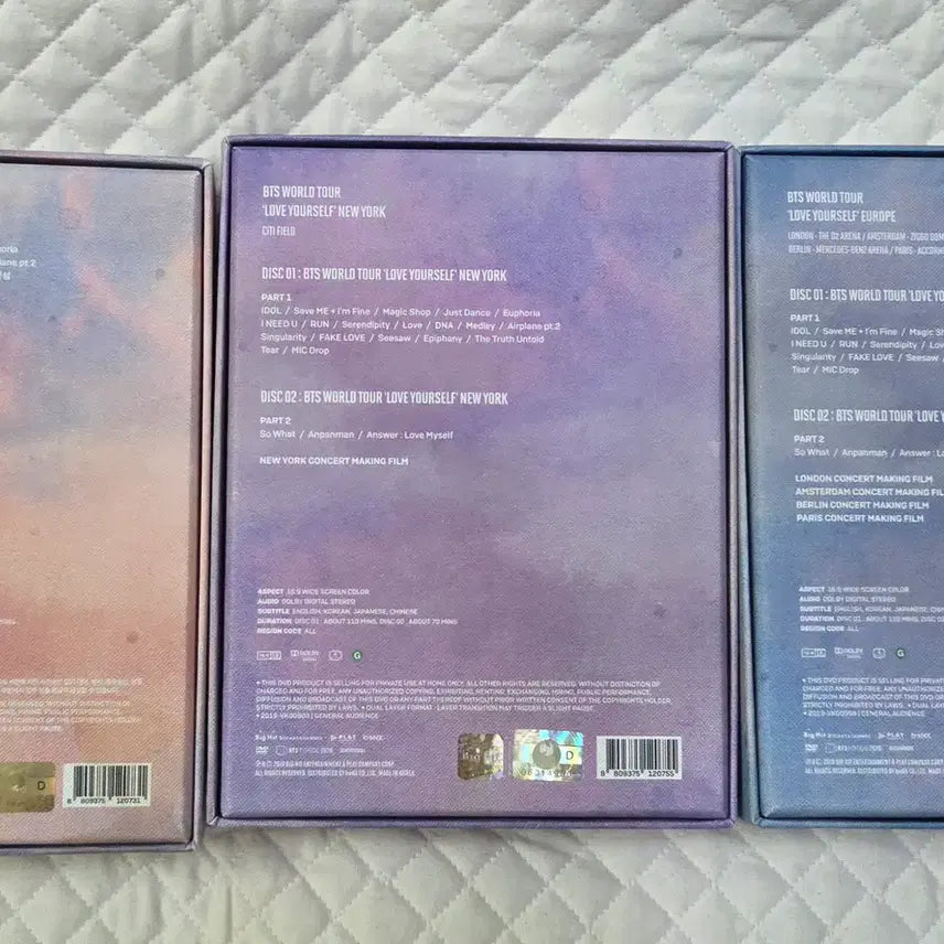 [BUNJANG] BTS LOVE YOURSELF DVD / BTS 방탄 럽셀 러브 유어 셀프 LOVE YOURSELF DVD