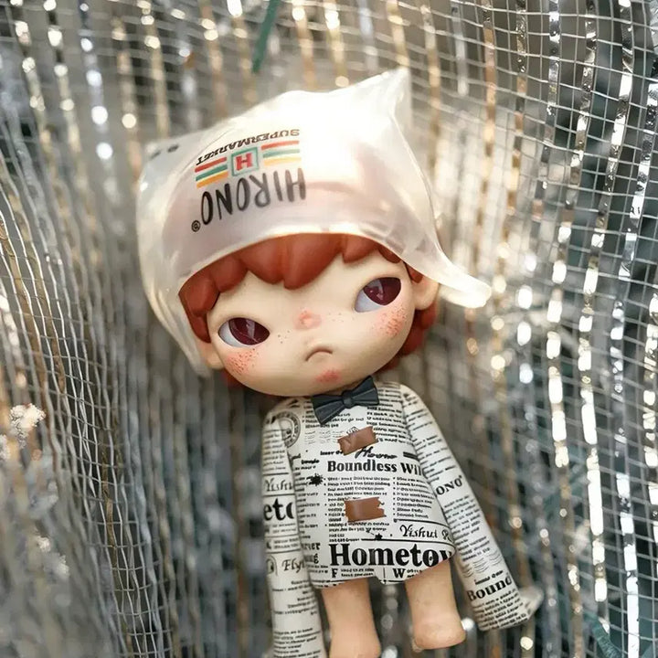 [BUNJANG] Pop Mart Hirono Lazy Series Vinyl Bag / 팝마트 히로노 장난꾸러기 시리즈 비닐봉지