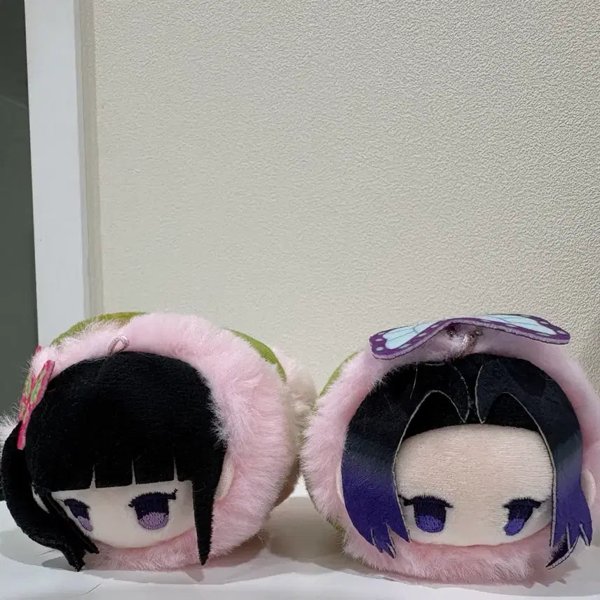 [BUNJANG] Demon Slayer Sakura Mochi Plush Set Shinobu Kanae / 귀칼 사쿠라모찌누이 시노부 카나오 일괄판매