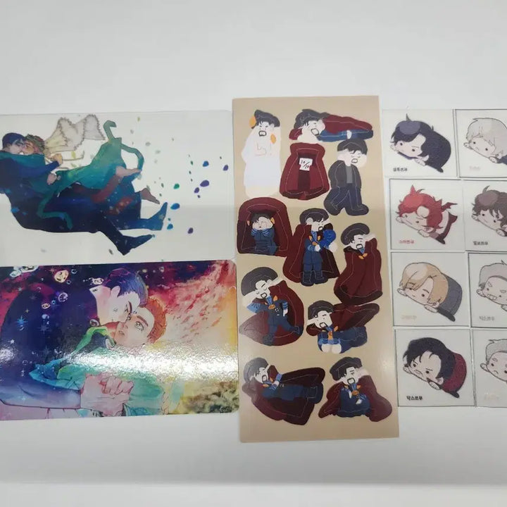 [BUNJANG] Kanaseru &amp; Various Films Couple Cardstocks &amp; Stickers / 칸아서 및 여러필모 컾링