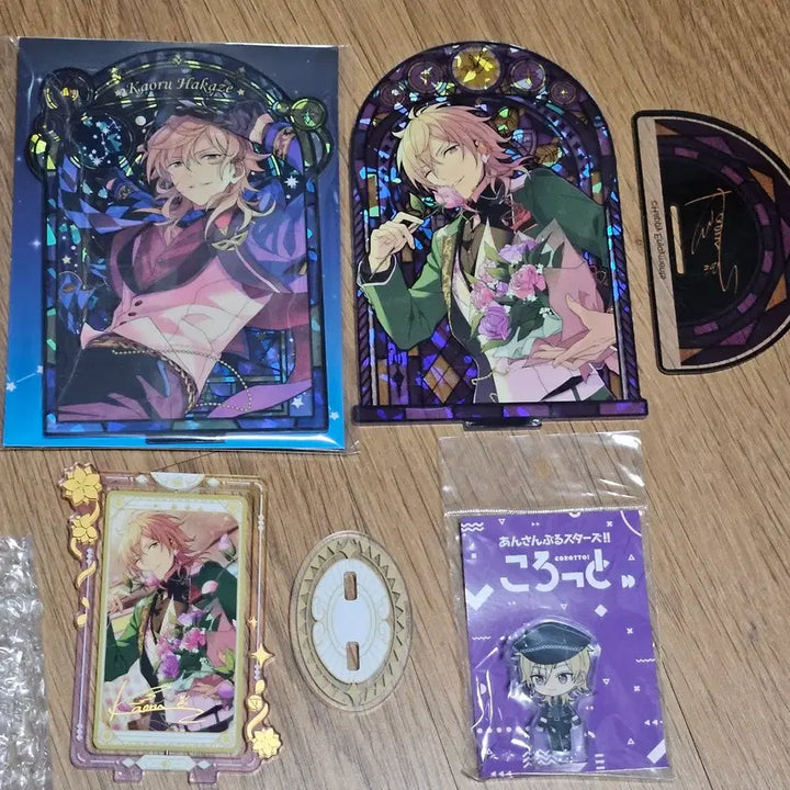 [BUNJANG] Ensemble Stars Kanata Aoi &amp; Kaoru Hakaze Acrylic Goods Bundle Set / 앙스타 카나타 카오루 아크릴 굿즈 일괄